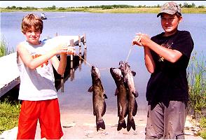 illinois catfishing pond and lake